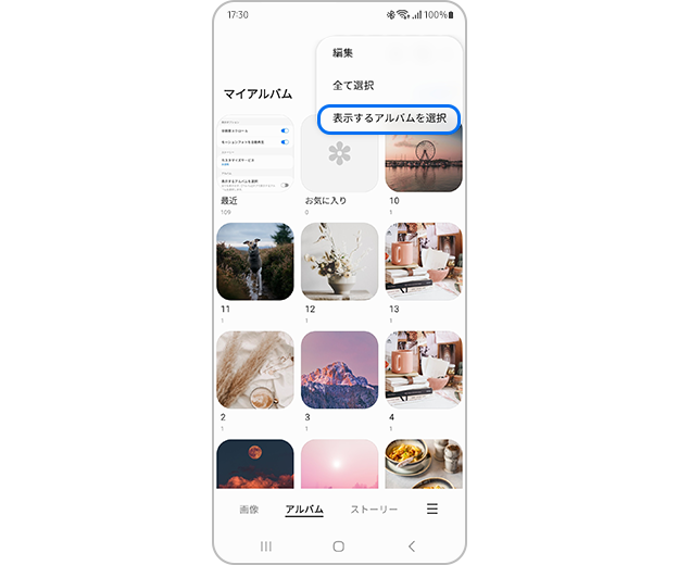 09 japanese how to select and view only the albums