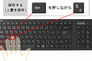 ショートカットキーでファイルを簡単に保存する方法を解説