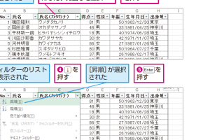 ショートカットキーでフィルターを簡単に設定する方法を解説