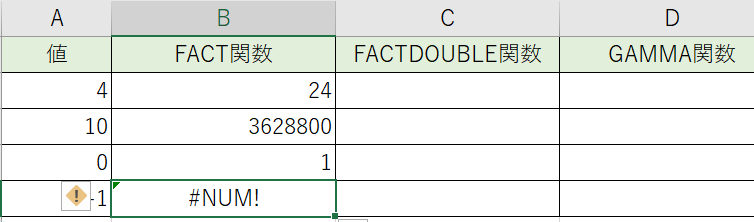 ExcelのFACT関数で階乗を簡単に求める方法を解説 1
