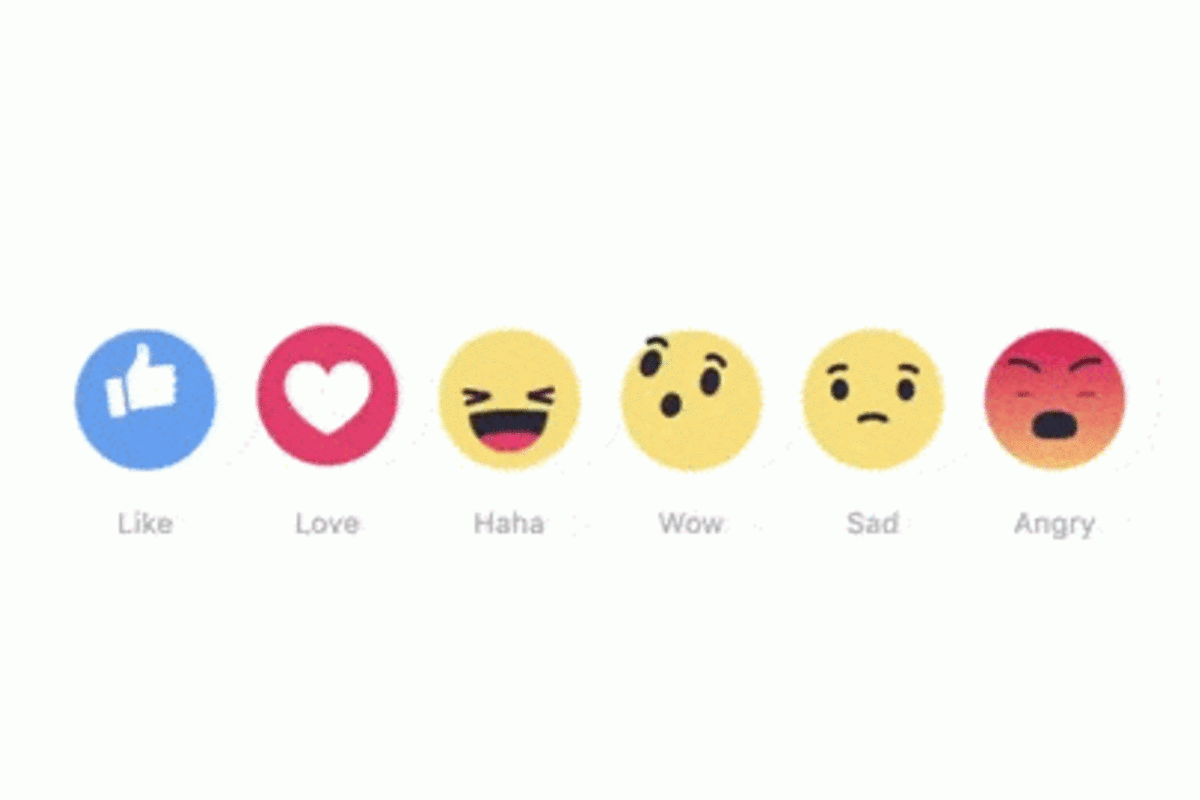 facebook reactions