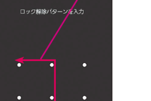 GALAXY S5で画面ロックのパターンを簡単に設定する方法を解説