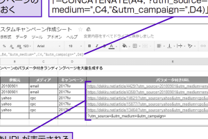 Googleアナリティクスでカスタムキャンペーンパラメータを大量に簡単に生成する方法を解説